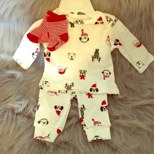 New Newborn Baby Christmas  Outfit Christmas